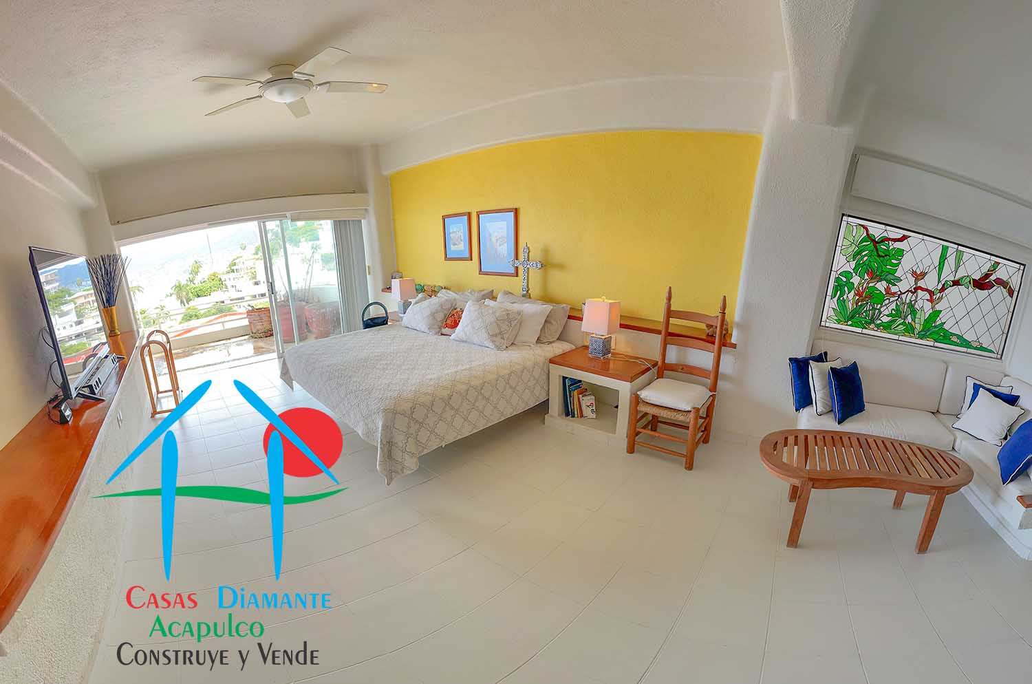 Villas las Rocas C2 - Recámara principal 1